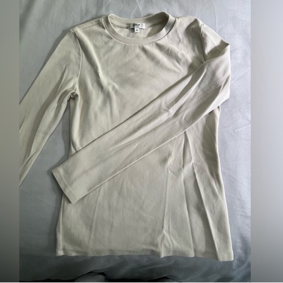 AGOLDE Long Sleeve Bone T-Shirt - Picture 2 of 3